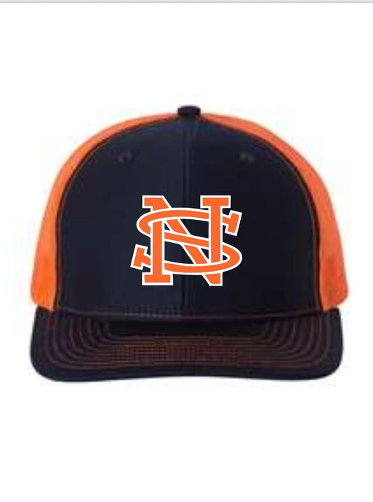 Richardson 112- navy/orange