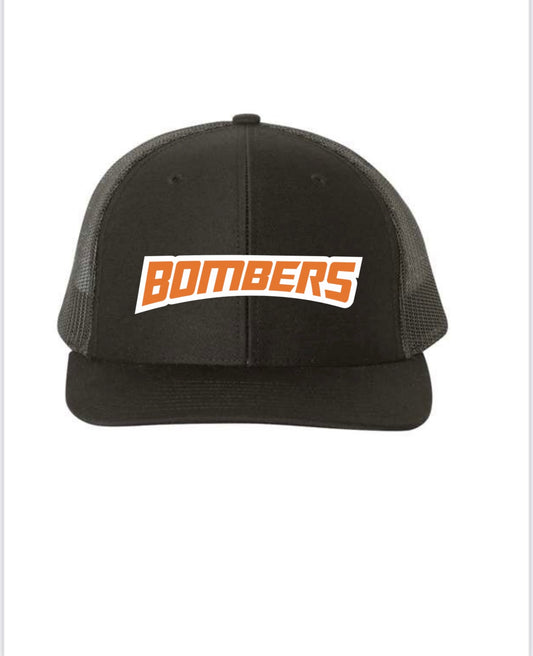 Black snap back